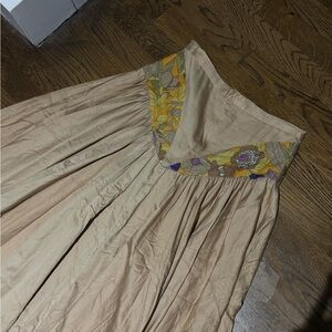Italian vintage maxi skirt